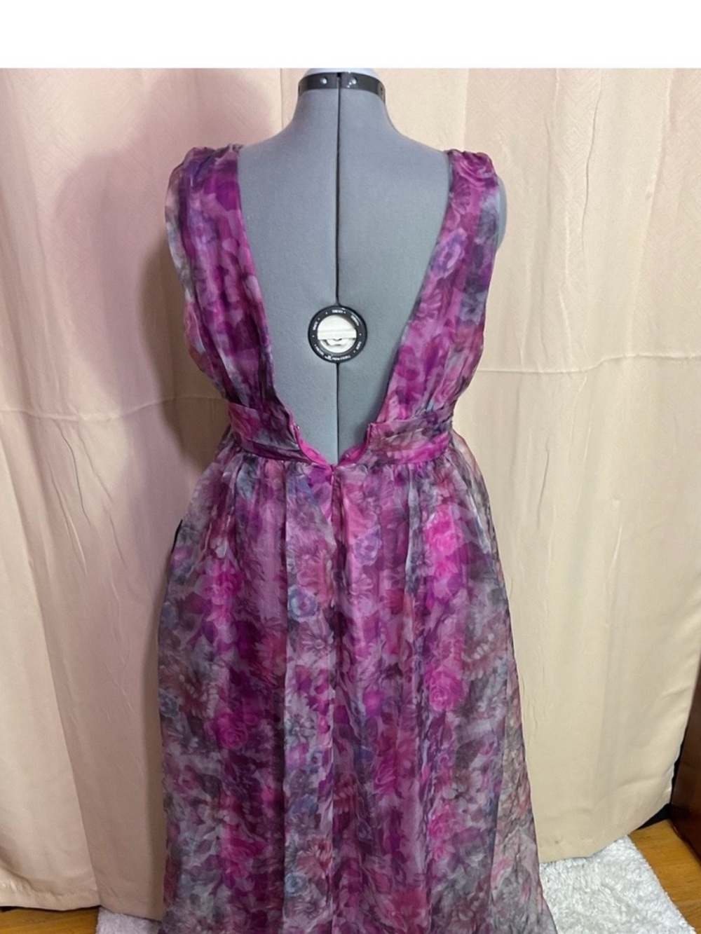 Lulu’s garden romance maxi gown NWT - Picture 7 of 9